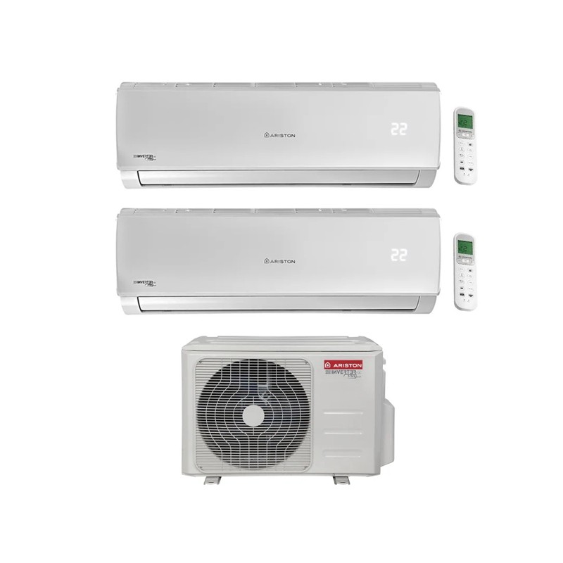 condizionatore ariston dual split alys 90009000 btu inverter r32 c 50 xd0 o a