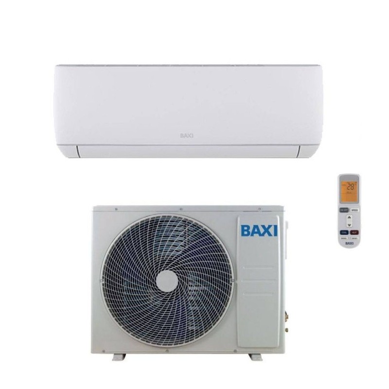 condizionatore baxi astra 12000 btu monosplit inverter r32 jsgnw 35 a