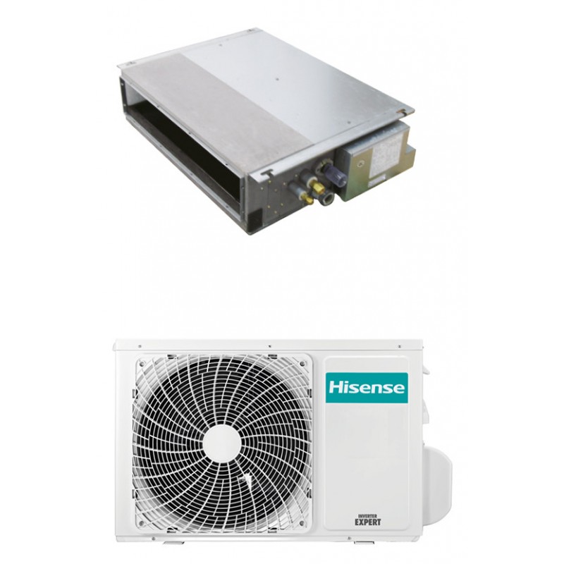 condizionatore climatizzatore hisense canalizzato monosplit r 32 12000 btu a plus plus