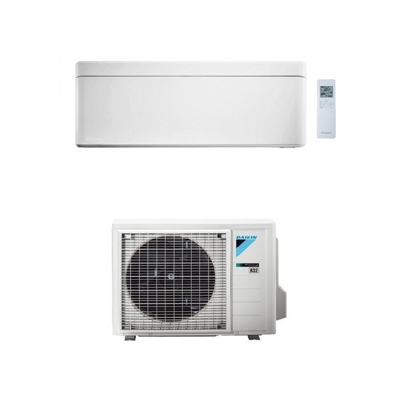 condizionatore daikin stylish 12000 btu bianco gas r 32 wi fi monosplit inverter