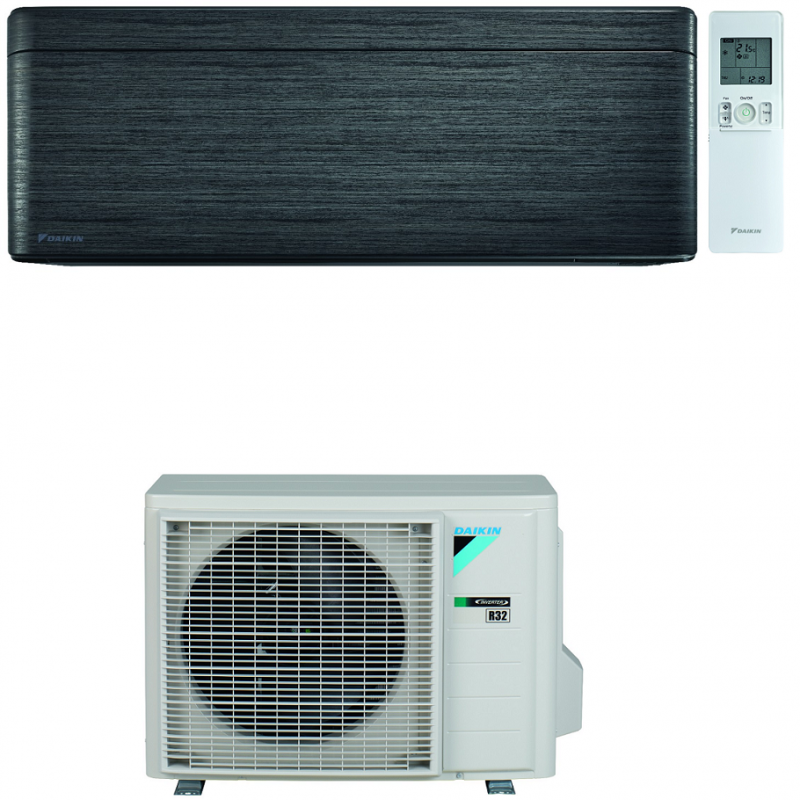 condizionatore daikin stylish real blackwood wi fi 15000 btu monosplit inverter r32 ftxa42bt