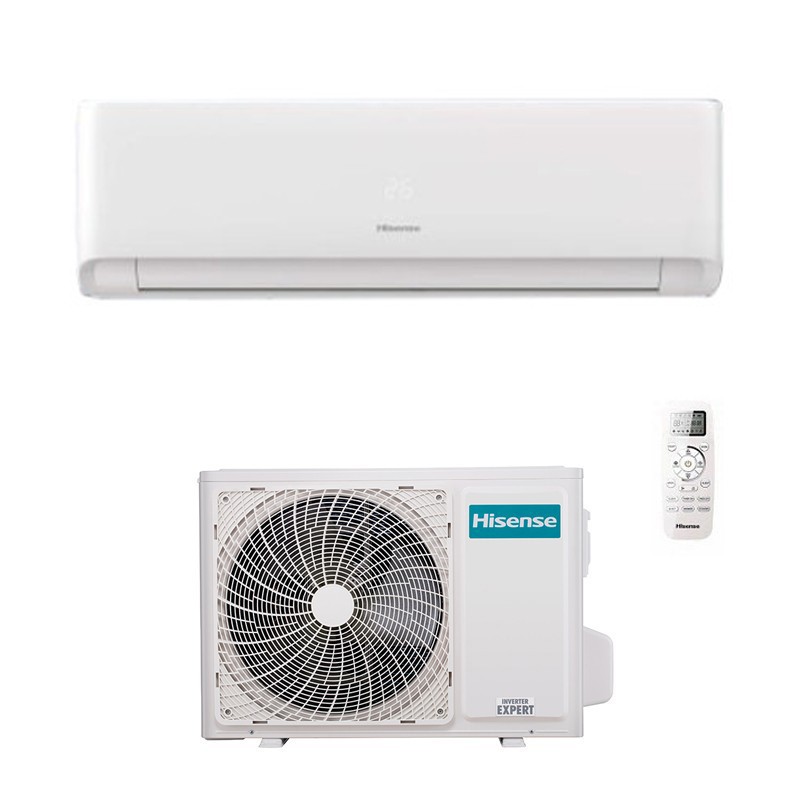 condizionatore hisense ecosense wifi 12000 btu monosplit inverter r32 a