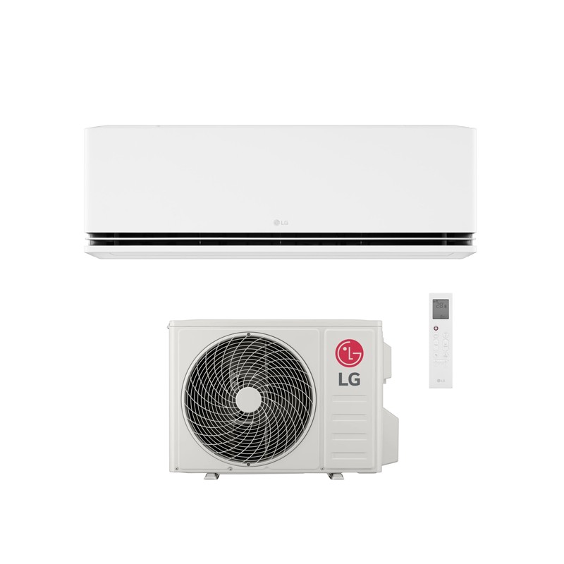 condizionatore lg dualcool deluxe 12000 btu wifi monosplit inverter r32 h12s1dns1 a