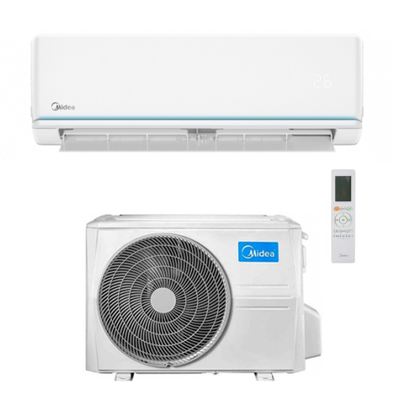 condizionatore midea evolution 12000 btu r32 monosplit inverter