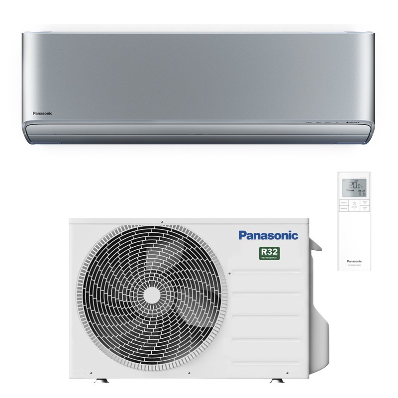 condizionatore panasonic etherea silver 18000 btu wi fi monosplit inverter r32 cs xz50zkew a