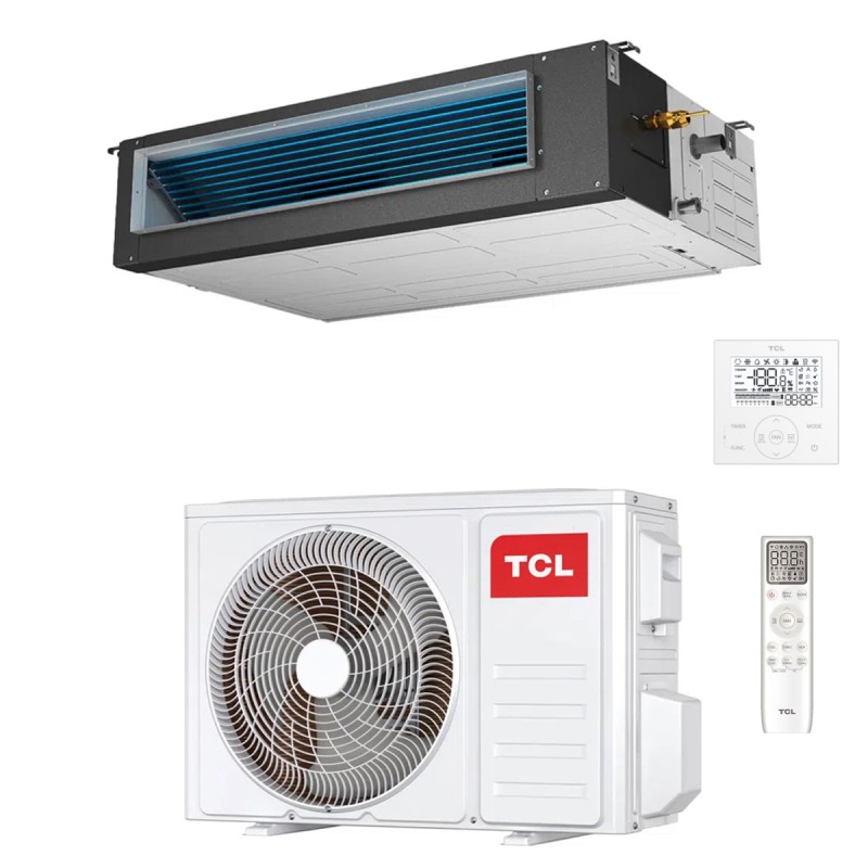 condizionatore tcl canalizzabile 12000 btu wi fi monosplit inverter r32 mn12dw1 a